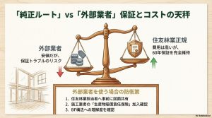 保証維持とコストの天秤、外部利用時の防衛策。